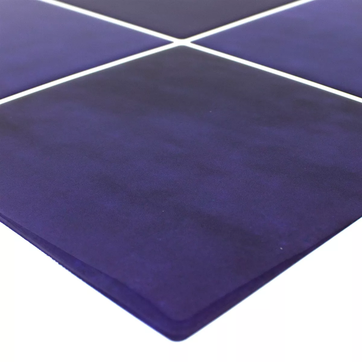 Mosaic Tile Lavin Blue Glossy Self Adhesive