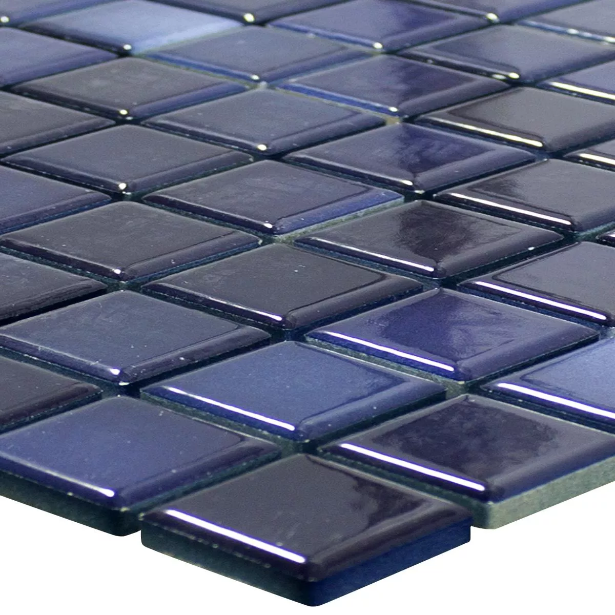 Ceramic Mosaic Tiles Galleria Blue Mix Ceramic Mosaic Tiles Galleria Blue Mix