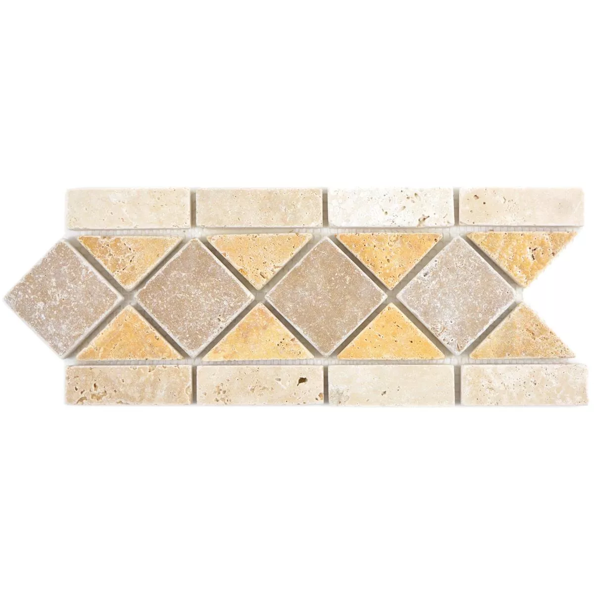 Natural Stone Border Valat Beige Brown Gold Natural Stone Border Valat Beige Brown Gold