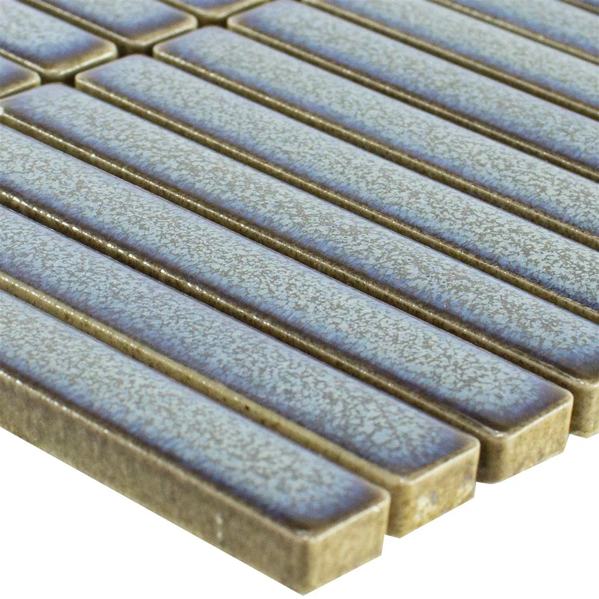 Sample Ceramic Mosaic Tiles Taverna Blue Grey