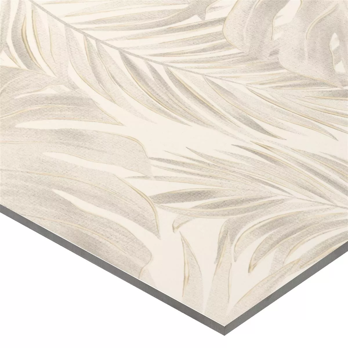 Wall Tiles Maldives Floral 30x60cm Ivory