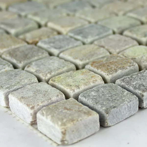 Mosaic Tiles Natural Stone Quartzite Beige Mix Mosaic Tiles Natural Stone Quartzite Beige Mix