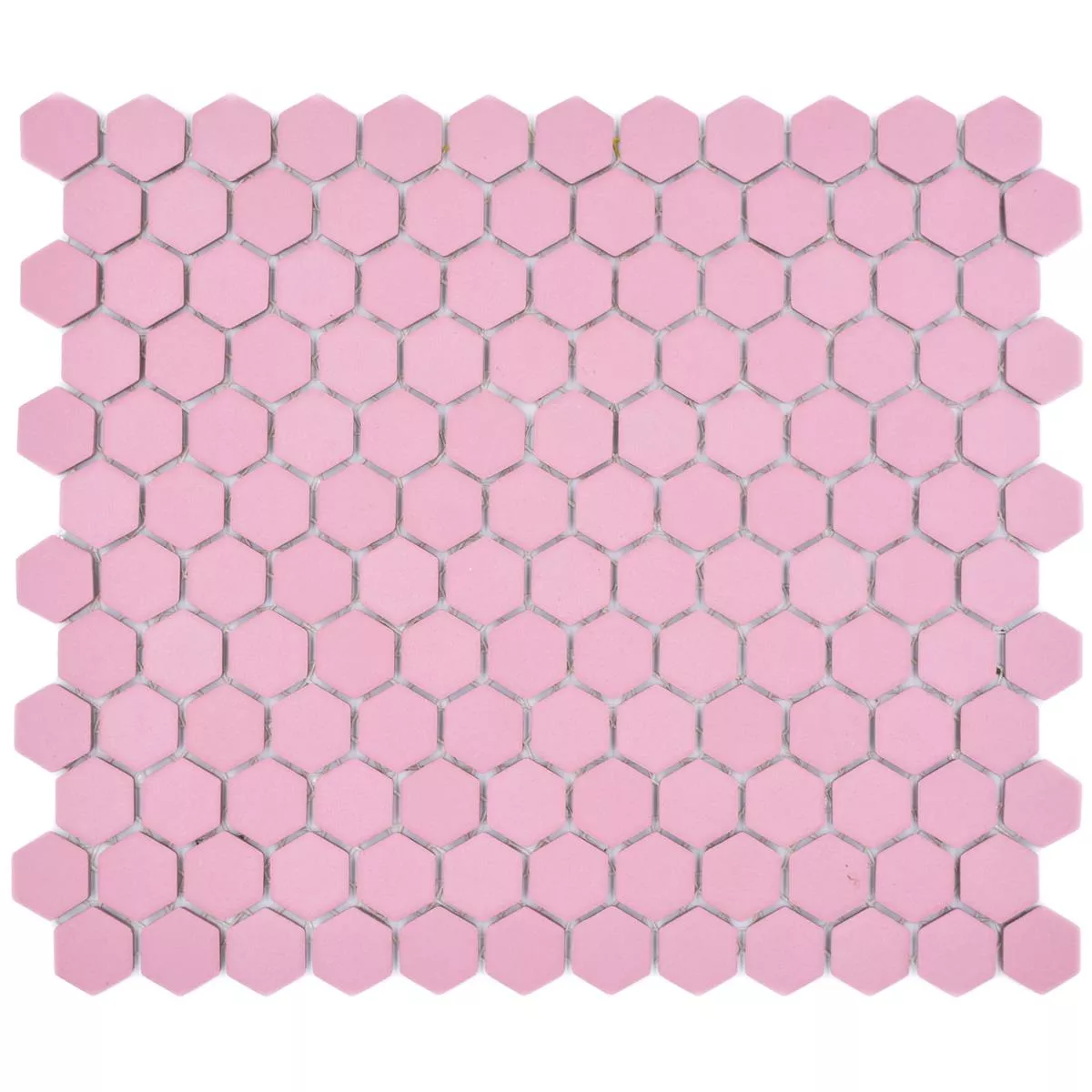 Ceramic Mosaic Bismarck R10B Hexagon Pink H23