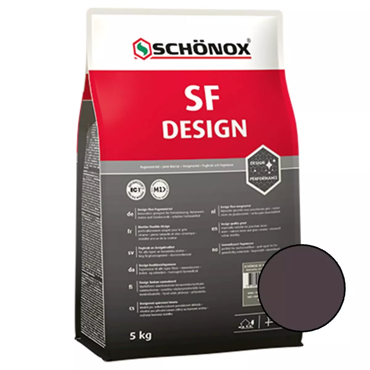 Joint mortar Schönox SF Design Bali brown 5 kg