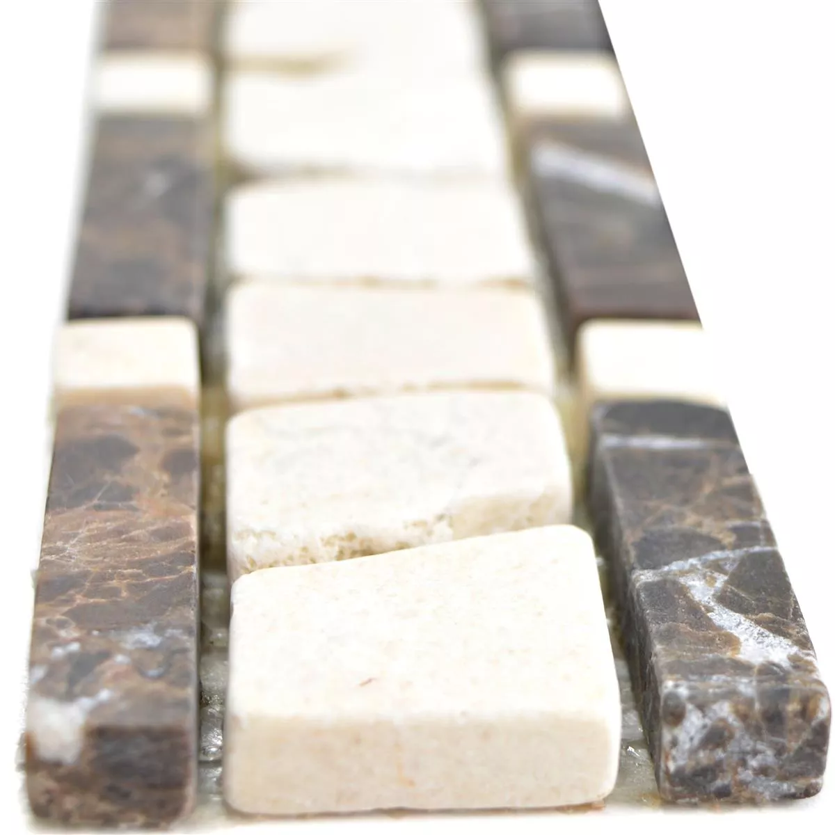 Natural Stone Tiles Border Vimeiro Emprador Dark Cremarfil Natural Stone Tiles Border Vimeiro Emprador Dark Cremarfil