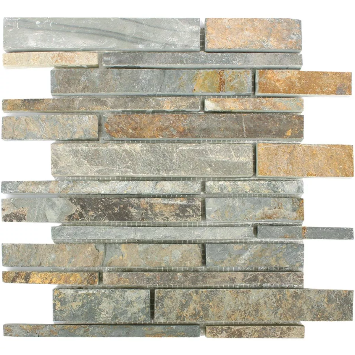 Sample Mosaic Tiles Natural Stone Kilis Slate Rustik