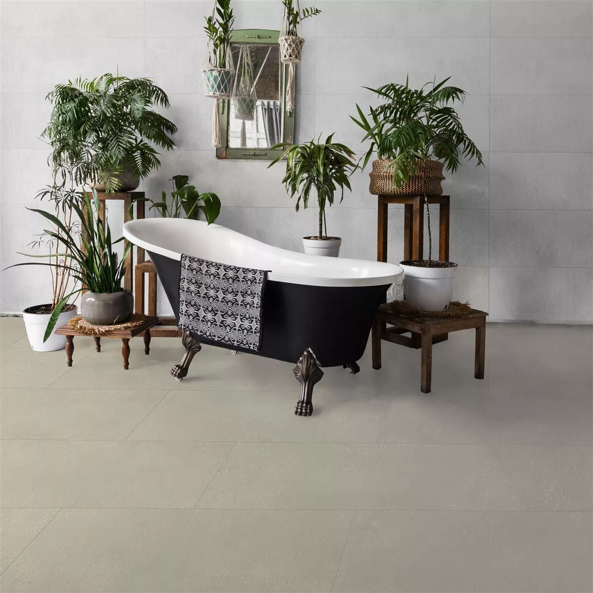 Sample Floor Tiles Malibu Beton Optic Ivory 60x120cm