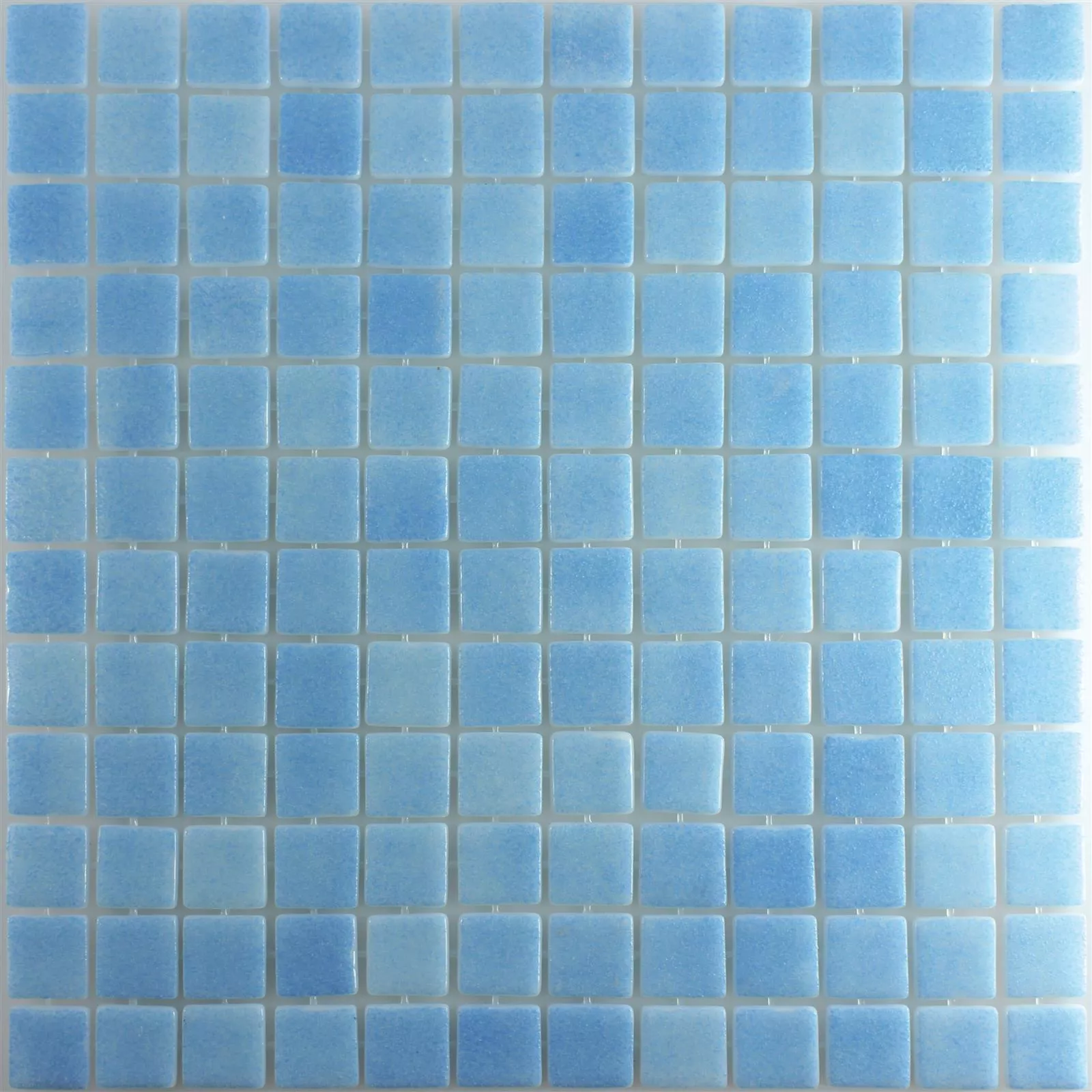 Sample Glass Swimming Pool Mosaic Lagune R11C Light Blue