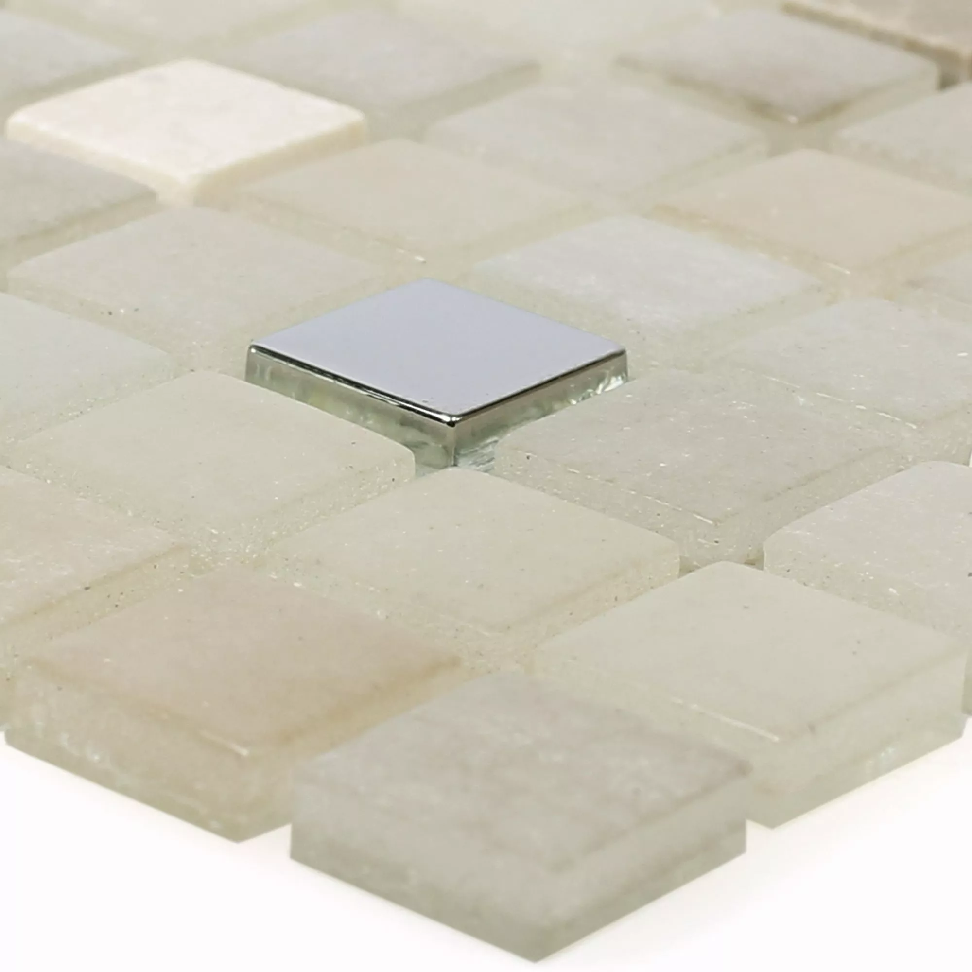 Mosaic Tiles Glass Natural Stone Mix Freyland Beige Mosaic Tiles Glass Natural Stone Mix Freyland Beige