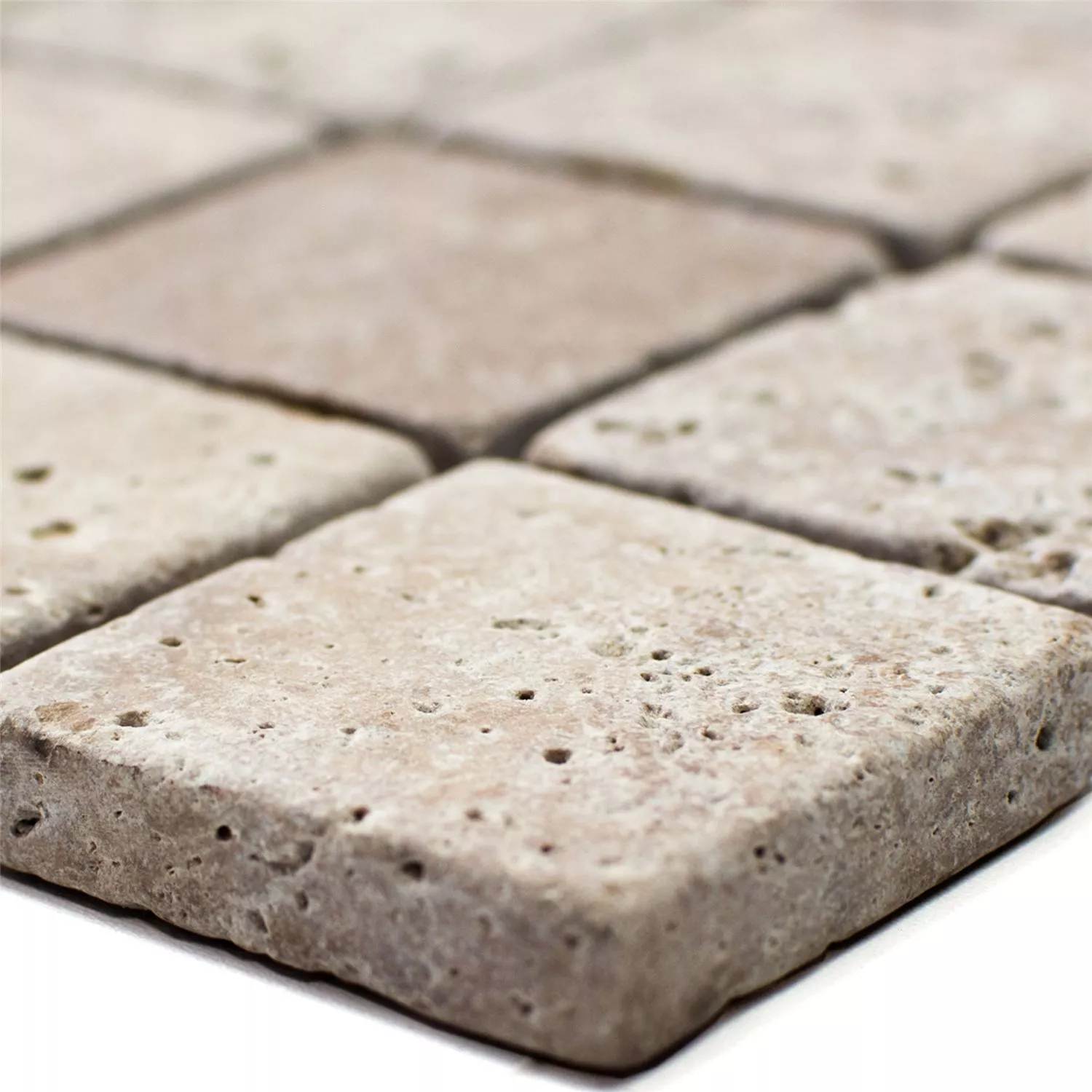 Mosaic Tiles Travertine Patara Noce 48 Mosaic Tiles Travertine Patara Noce 48
