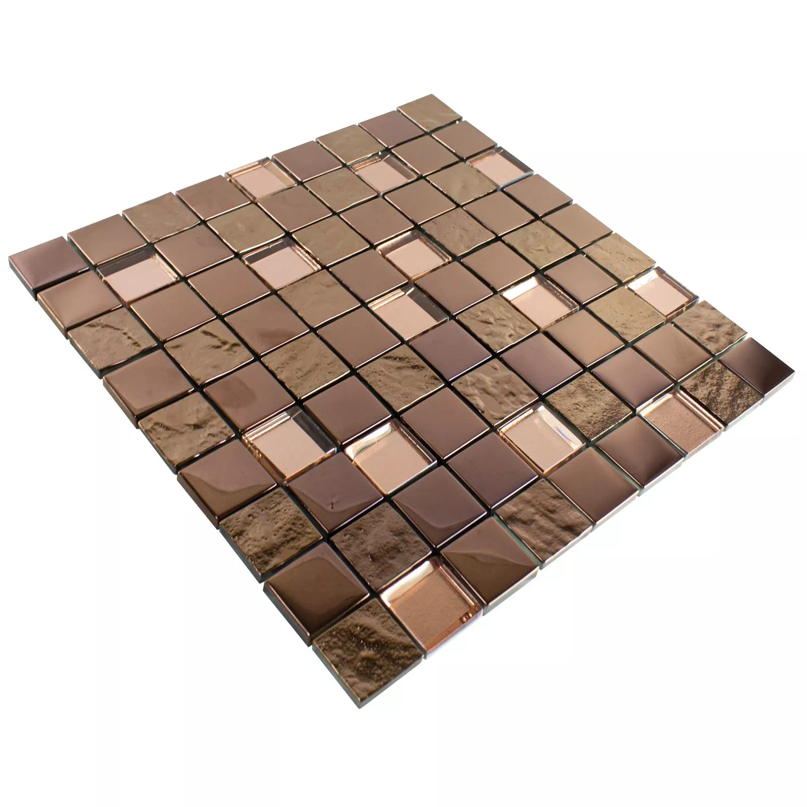 Sample Glass Mosaic Tiles Midland Copper