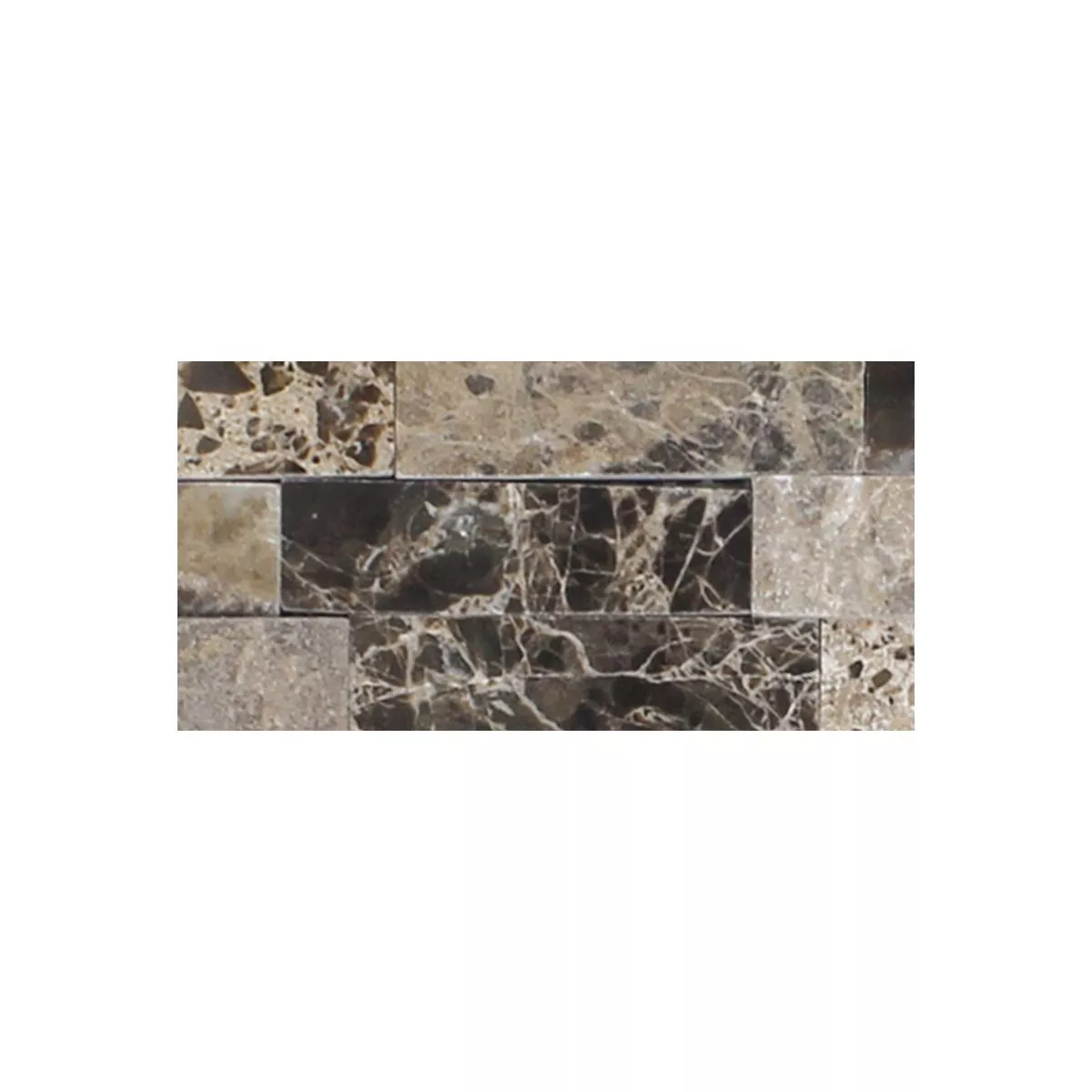 Sample Mosaic Tiles Natural Stone Coronel Self Adhesive Emperador