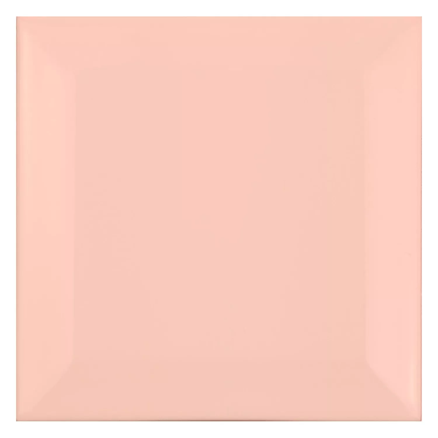 Metro tile Orange Mat 10x10 cm Facet Catarina Salmon