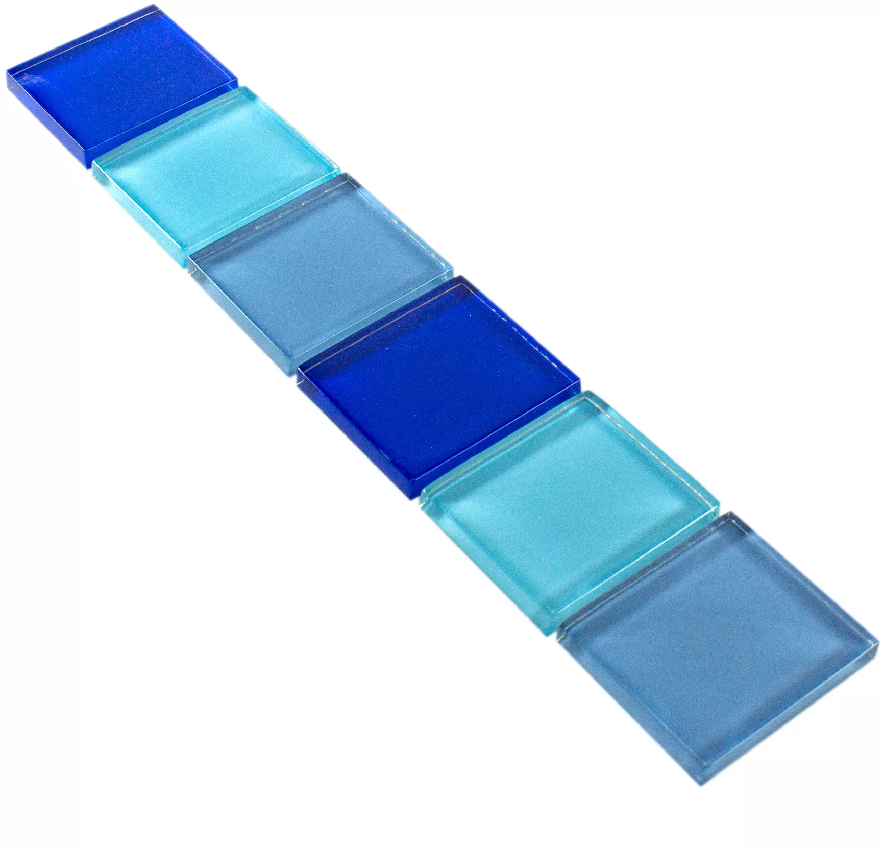 Glass Tiles Border Exira Blue Cyan Glass Tiles Border Exira Blue Cyan