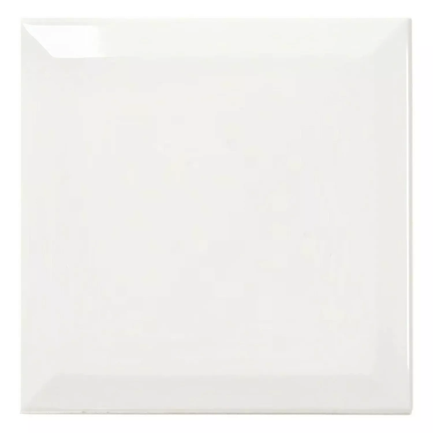 Metro tile Blanc Glossy 15x15 cm Facet Eris Blanco