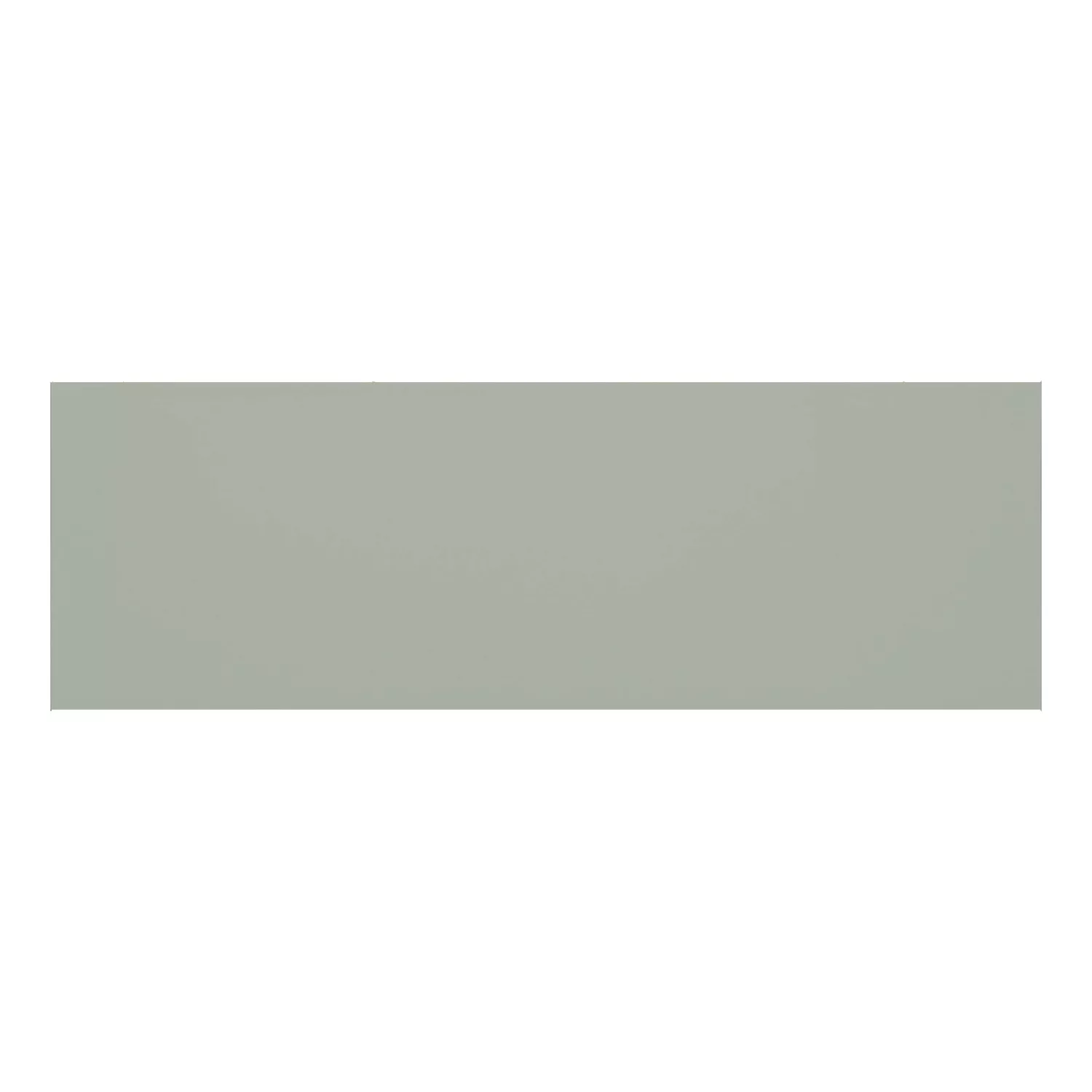 Metro tile Green Mat 10x30 cm Without Facet Candy Sage