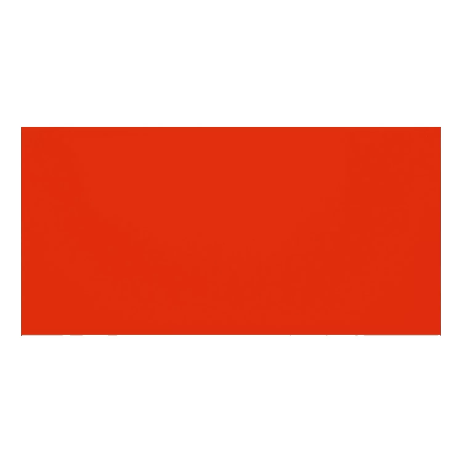Metro tile Red Mat 7,5x15 cm Without Facet Vivid Rojo