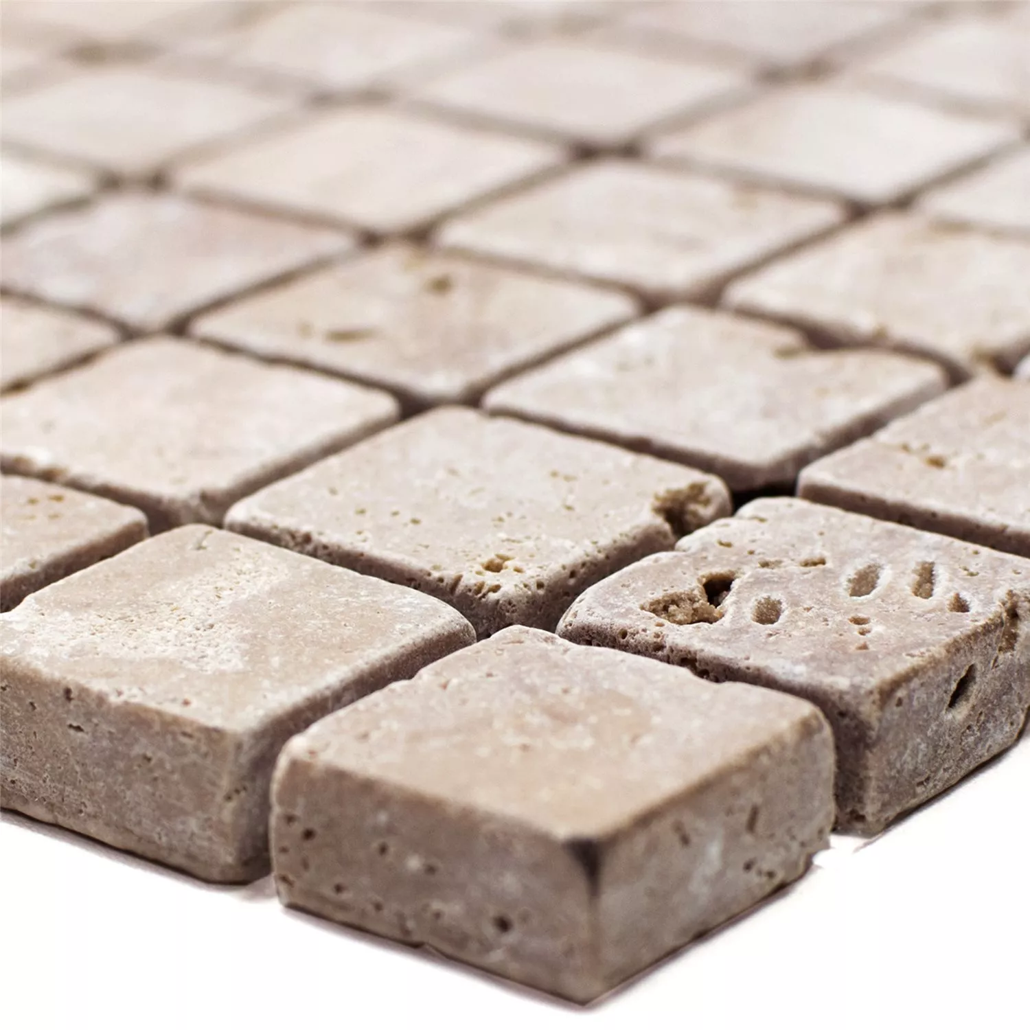 Mosaic Tiles Travertine Patara Noce 23 Mosaic Tiles Travertine Patara Noce 23