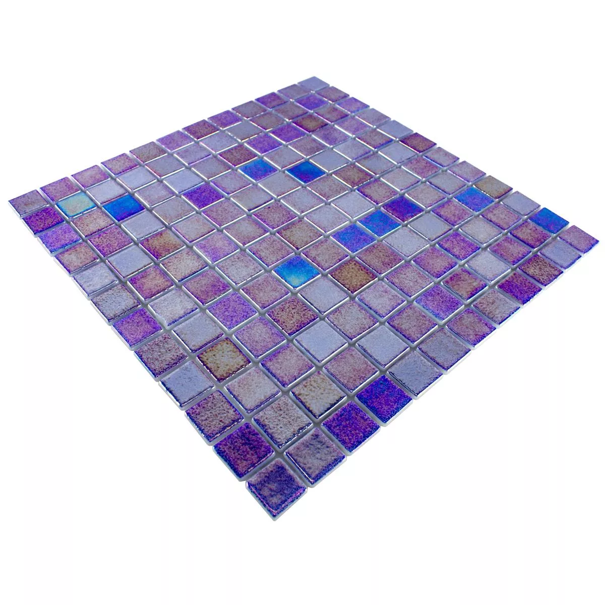 Sample Glass Swimming Pool Mosaic McNeal Dark Blue 25