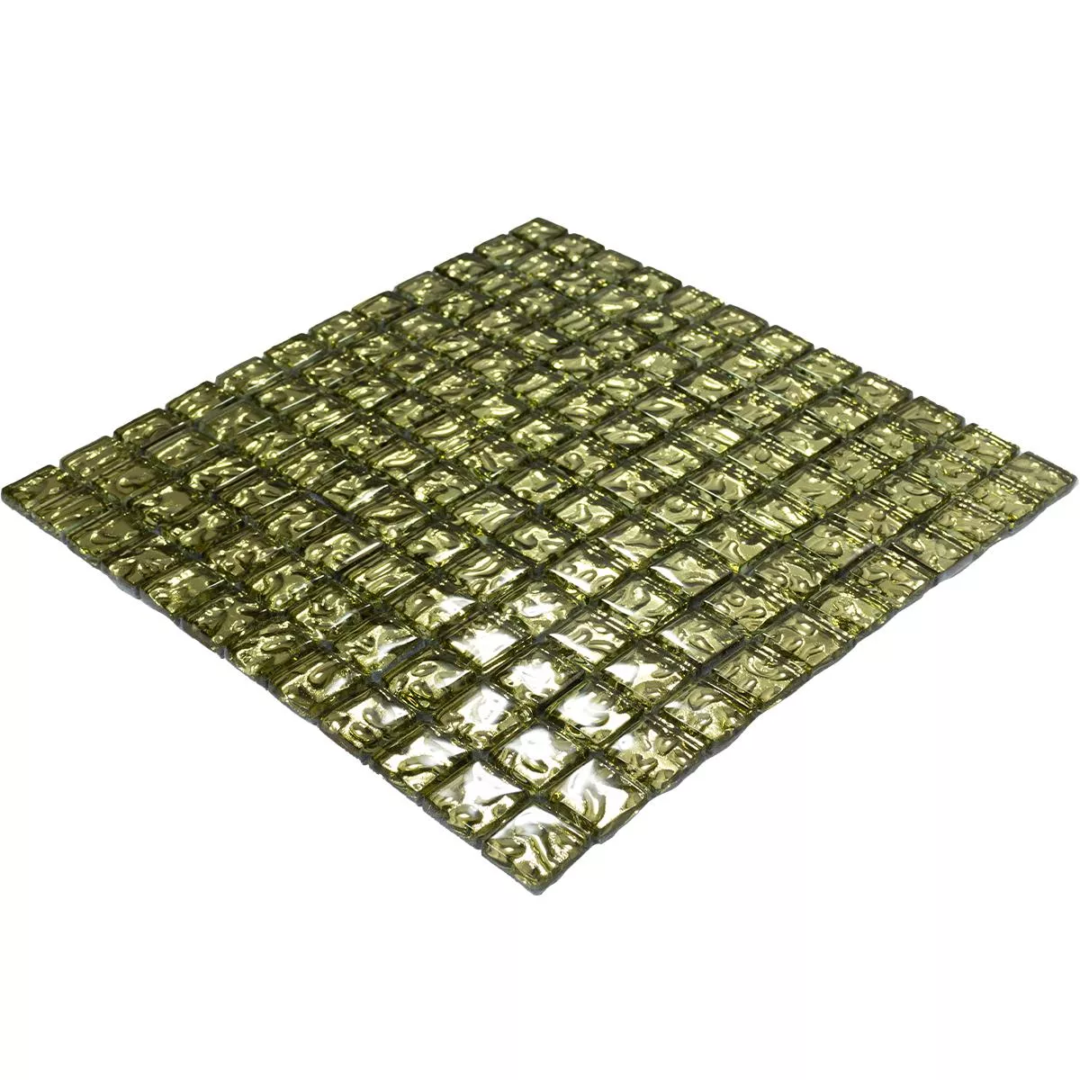 Glass Mosaic Tiles Aquatic Gold