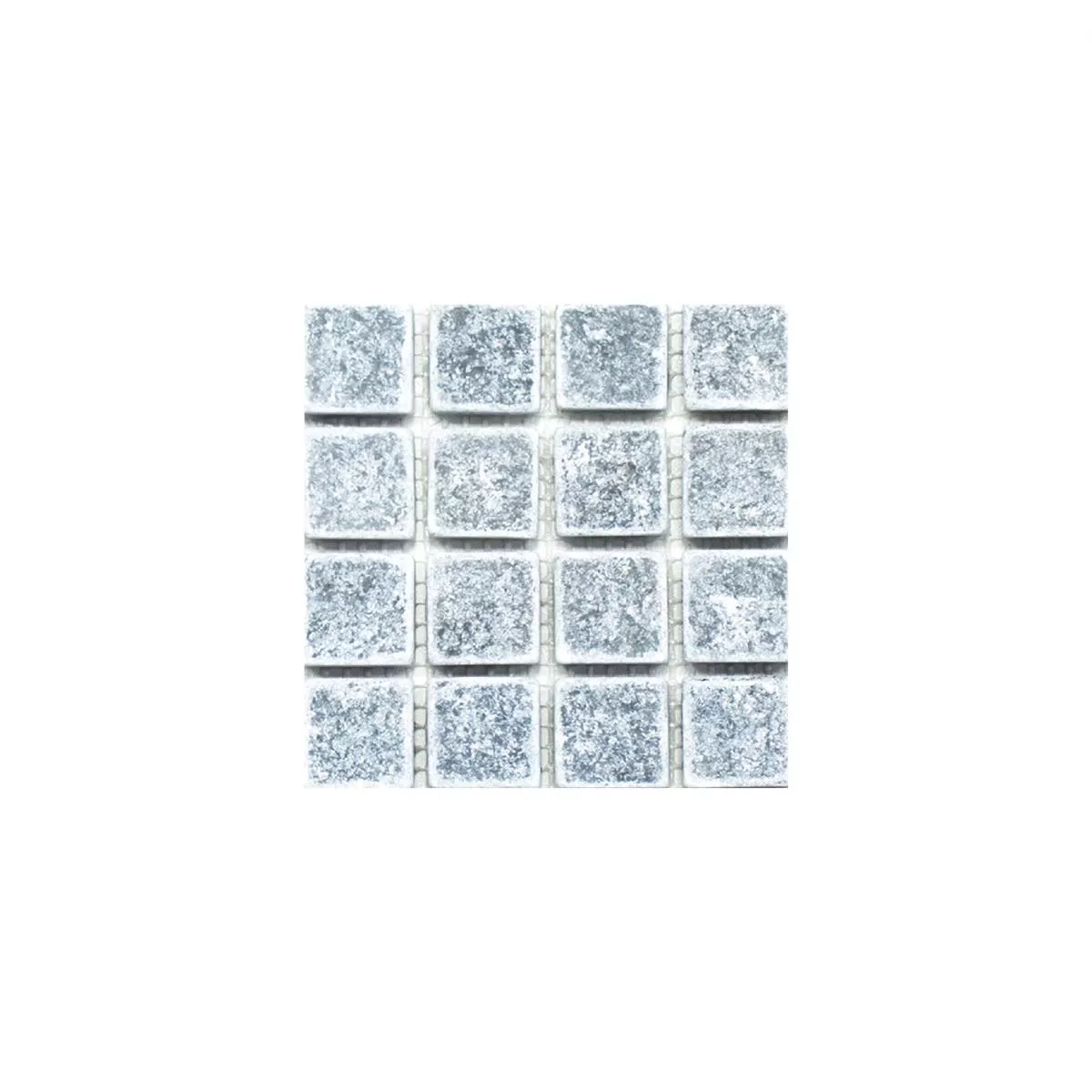 Sample Marble Mosaic Tiles Bardiglio Black Grey 23
