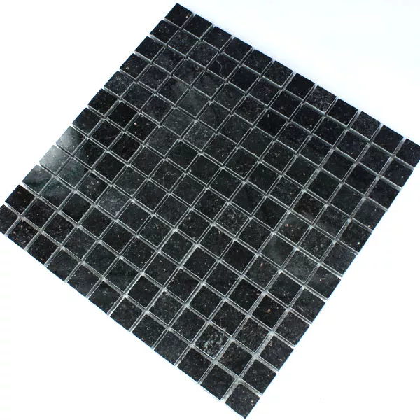 Sample Mosaic Tiles Granit  Galaxy Black