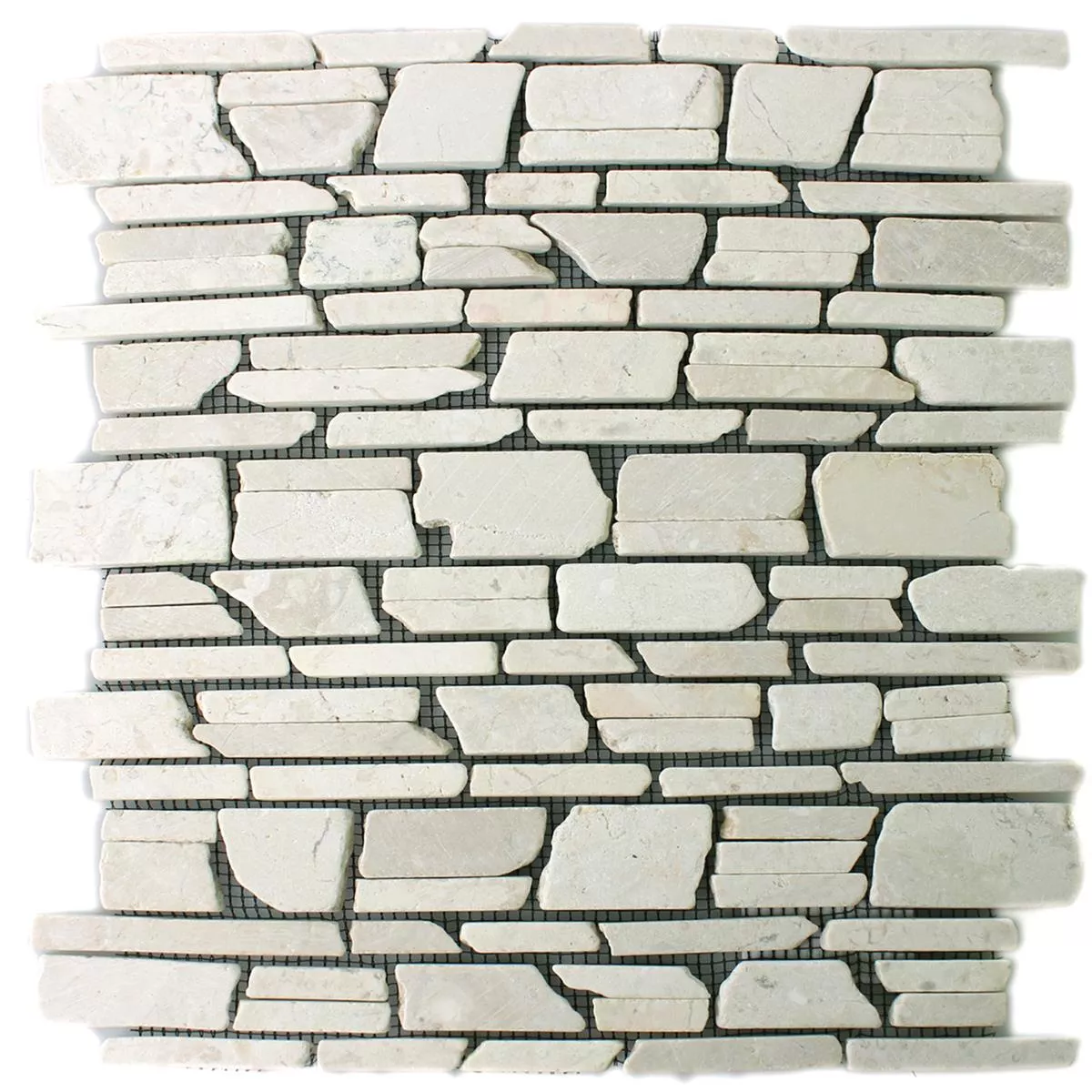 Sample Mosaic Tiles Marble Brick Biancone