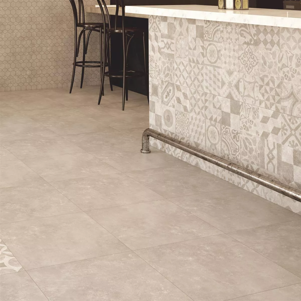 Floor Tiles Hayat Creme 90x90cm