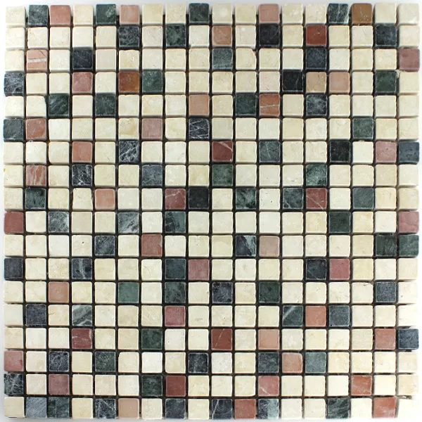 Sample Mosaic Tiles Marble Colored Mix 