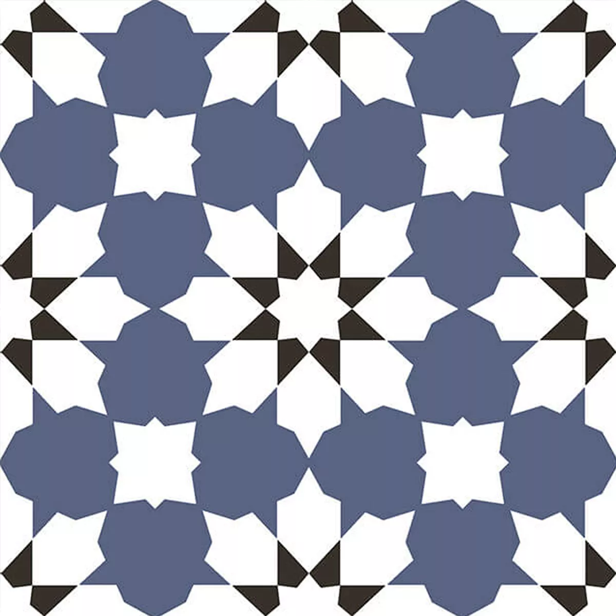 Porcelain Stoneware Tiles Samarkand Blue 22,5x22,5cm Porcelain Stoneware Tiles Samarkand Blue 22,5x22,5cm