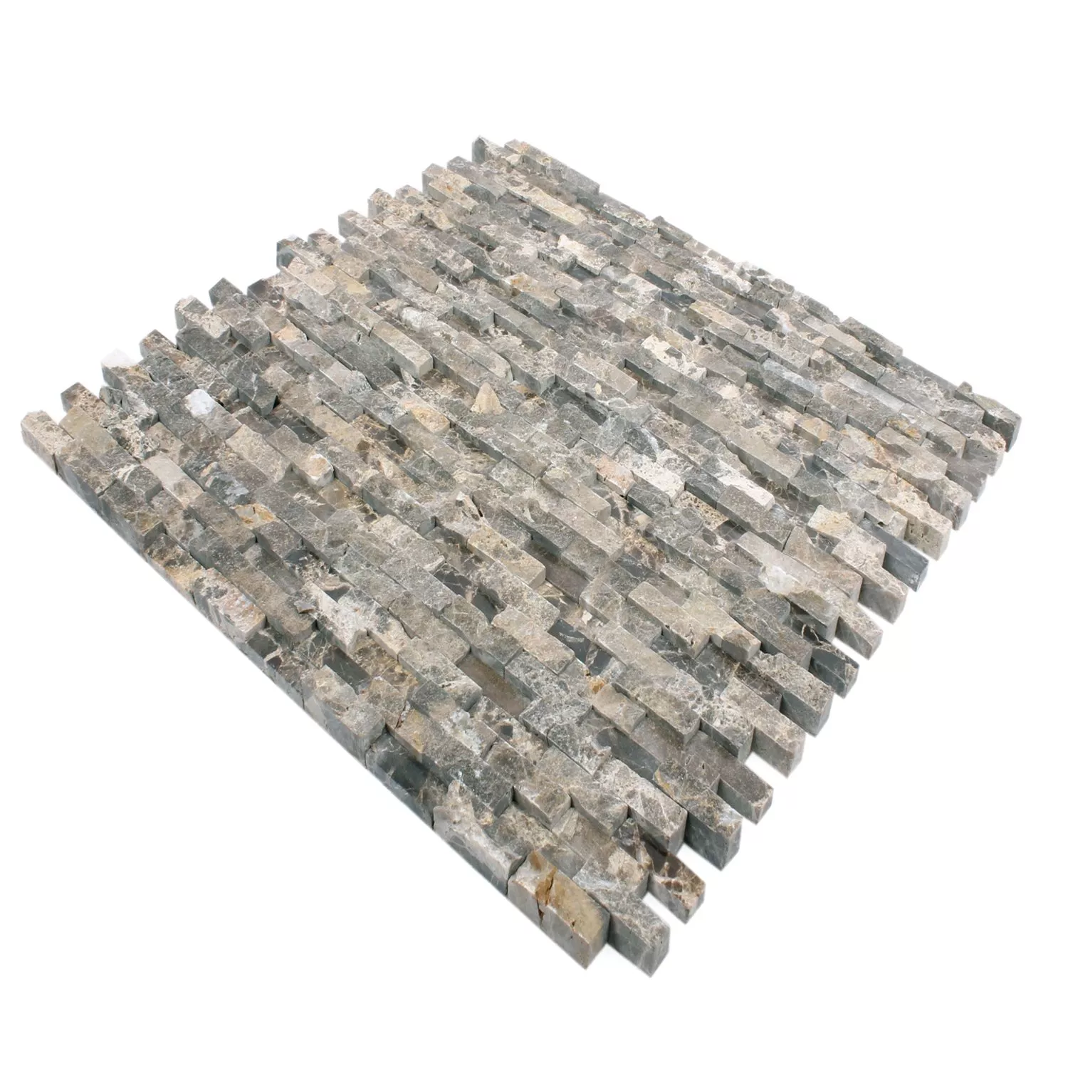 Mosaic Tiles Marble Sirocco Emperador 3D