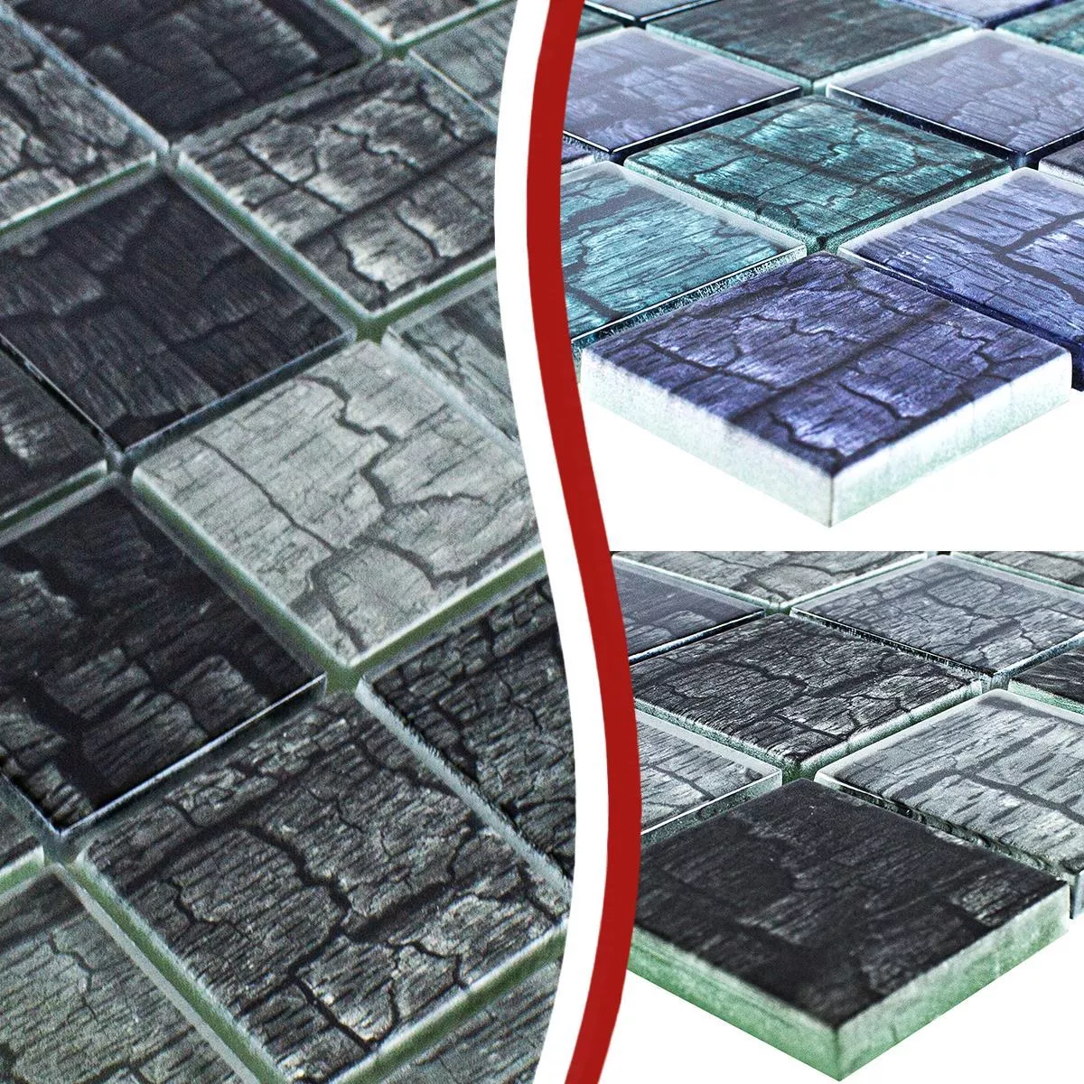 Sample Glass Mosaic Tiles Saraland