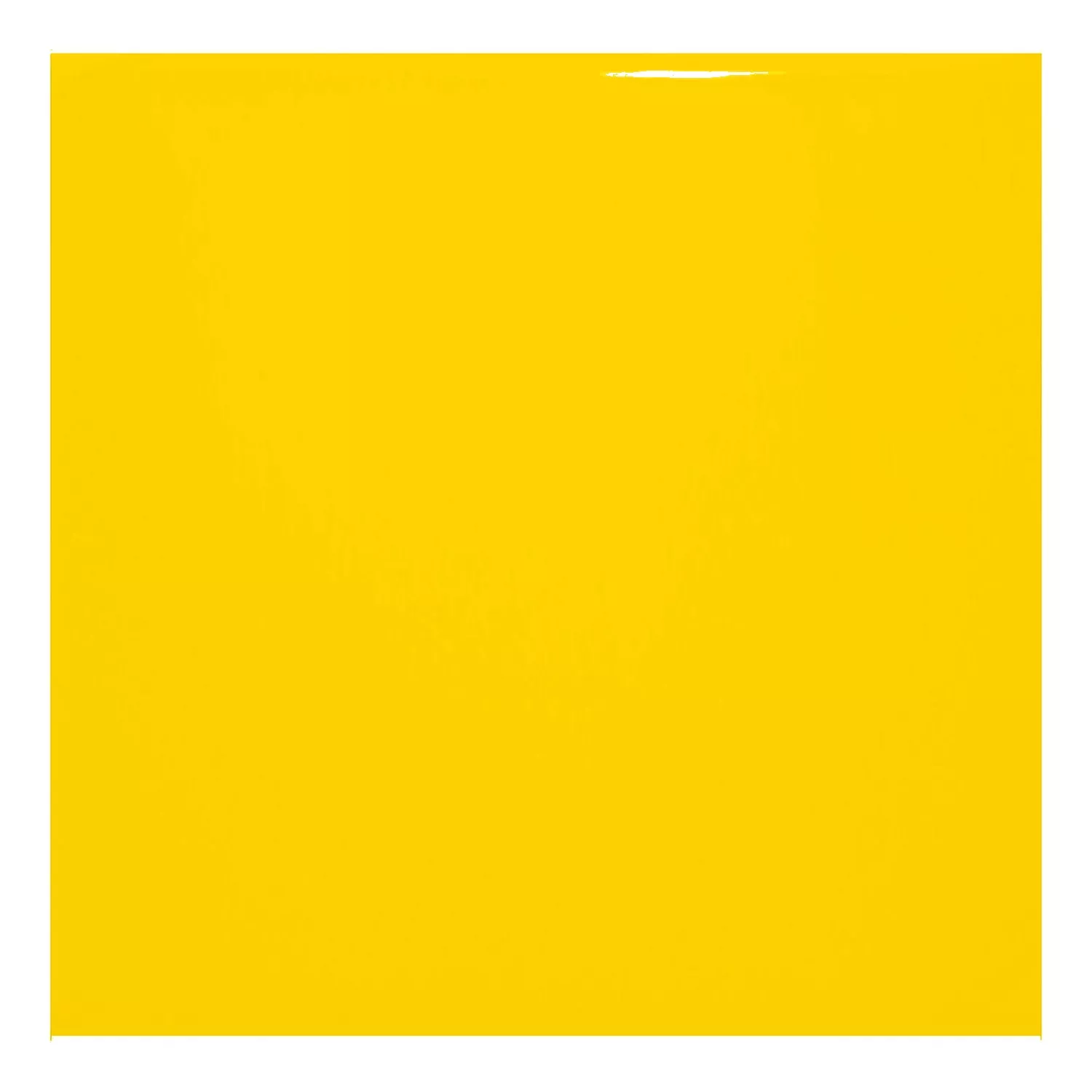 Metro tile Yellow Glossy 15x15 cm Without Facet Miona Sol