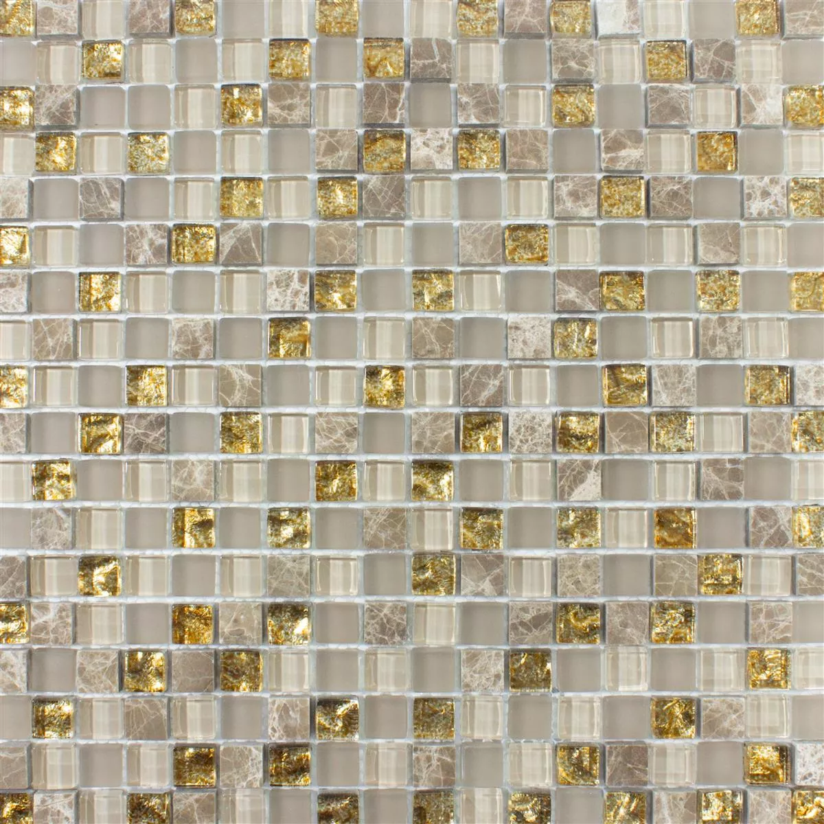 Sample Glass Mosaic Tiles Lexington Glass Material Mix Brown