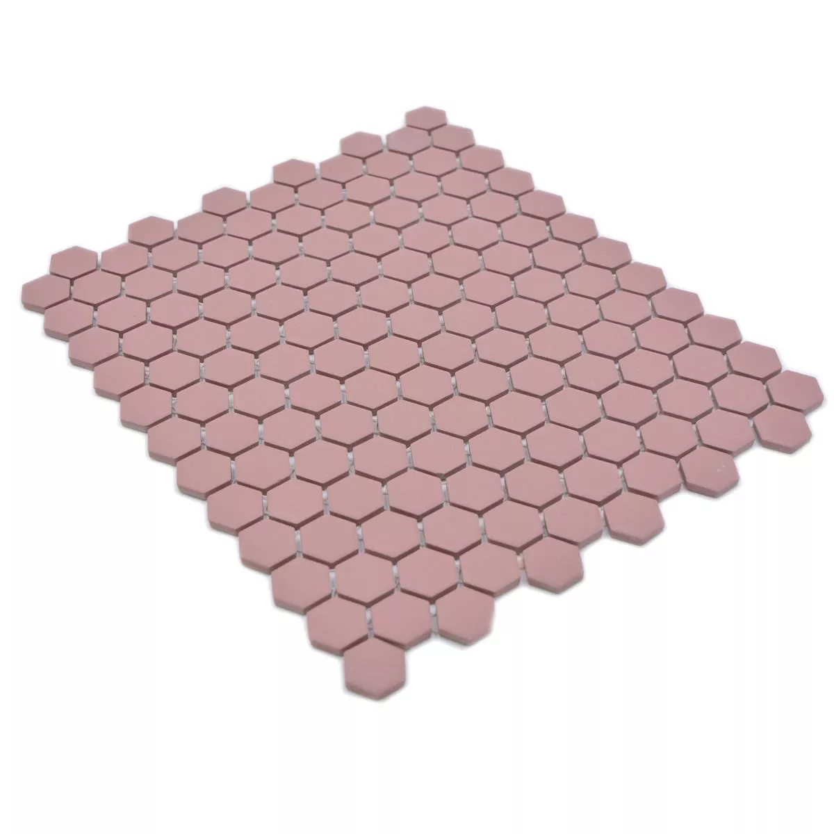 Ceramic Mosaic Bismarck R10B Hexagon Terracotta H23