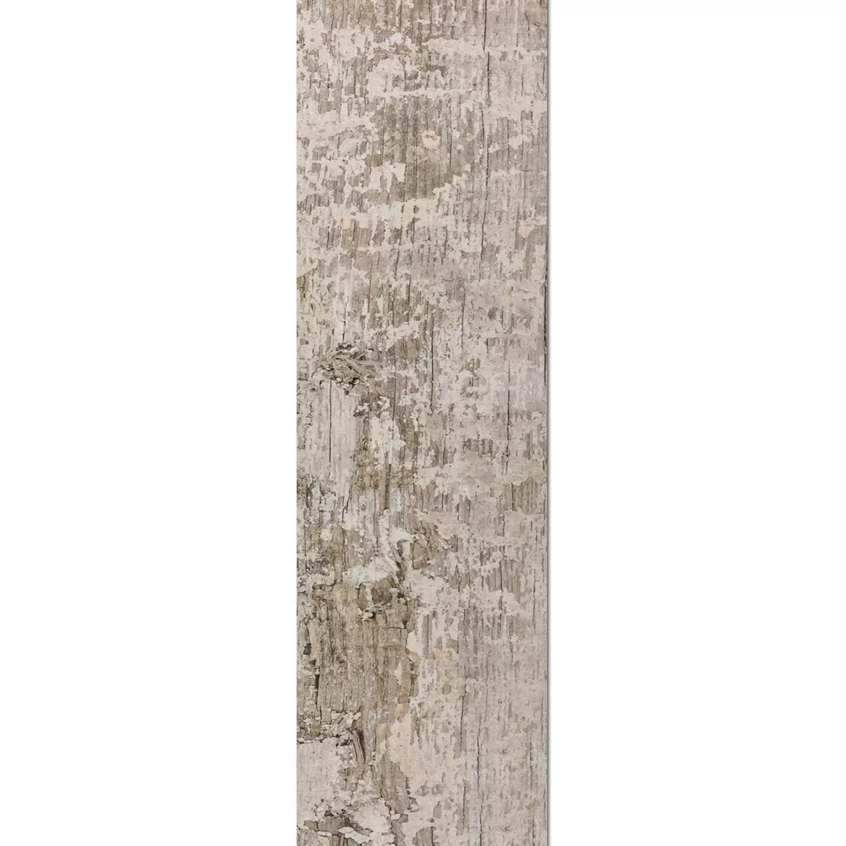 Sample Wood Optic Floor Tiles Mountain White 15x90cm