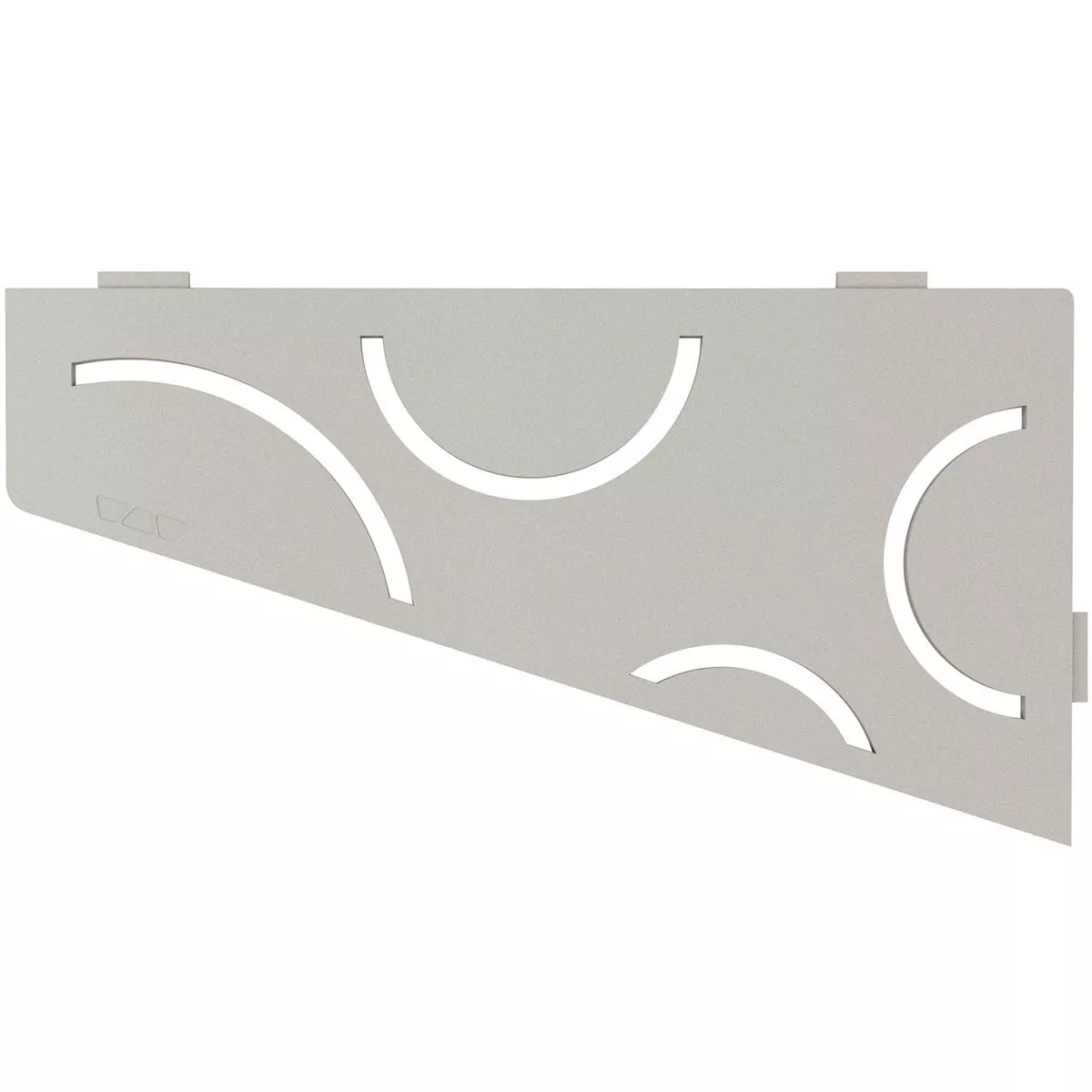 Wall shelf shower shelf Schlüter 4eck 15,4x29,5cm Curve Beige