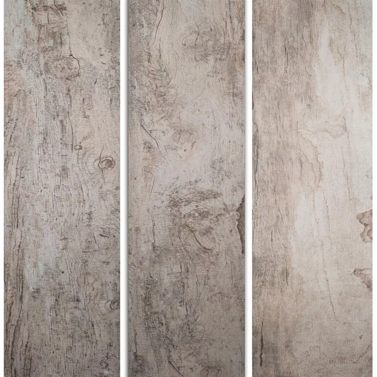 Sample Floor Tiles Wood Optic Global Light Grey 20x180cm