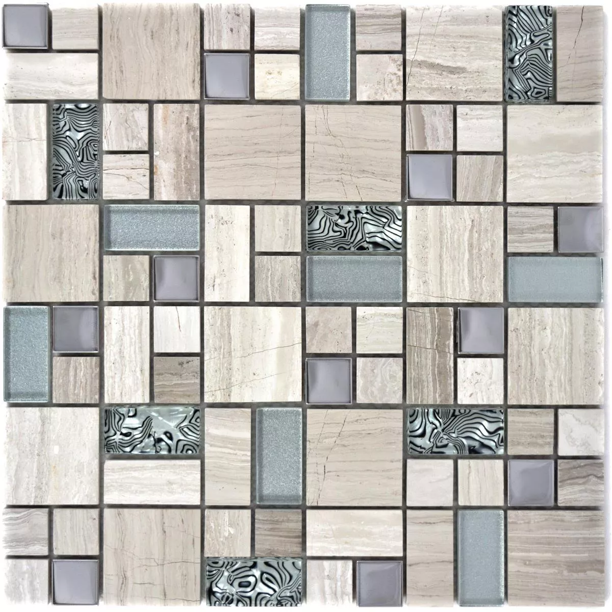 Glass Natural Stone Metal Mosaic Tiles Tinkabell