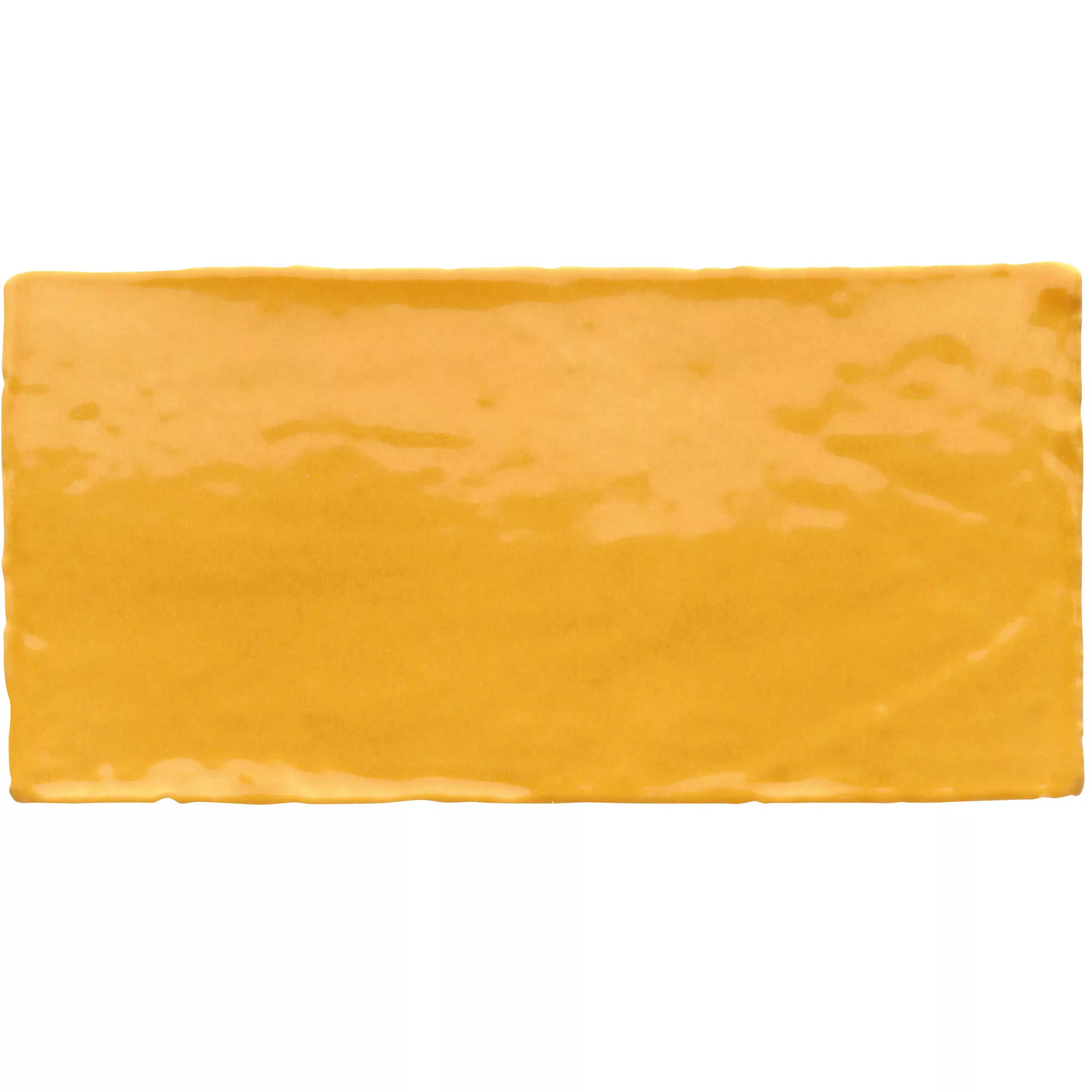 Wall Tile Algier Hand Made 7,5x15cm Ocher Wall Tile Algier Hand Made 7,5x15cm Ocher