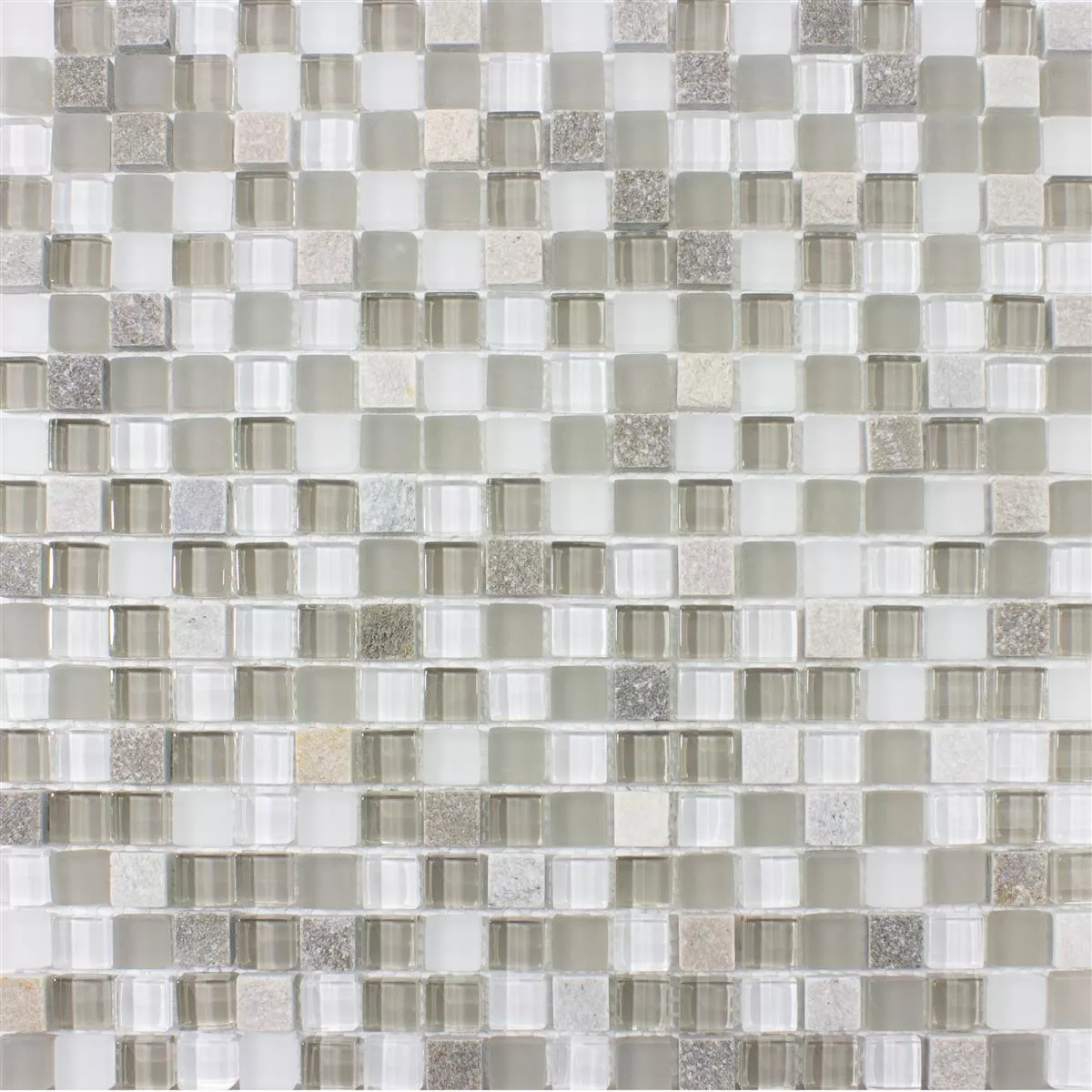 Sample Glass Mosaic Tiles Delicias Glass Natural Stone Mix