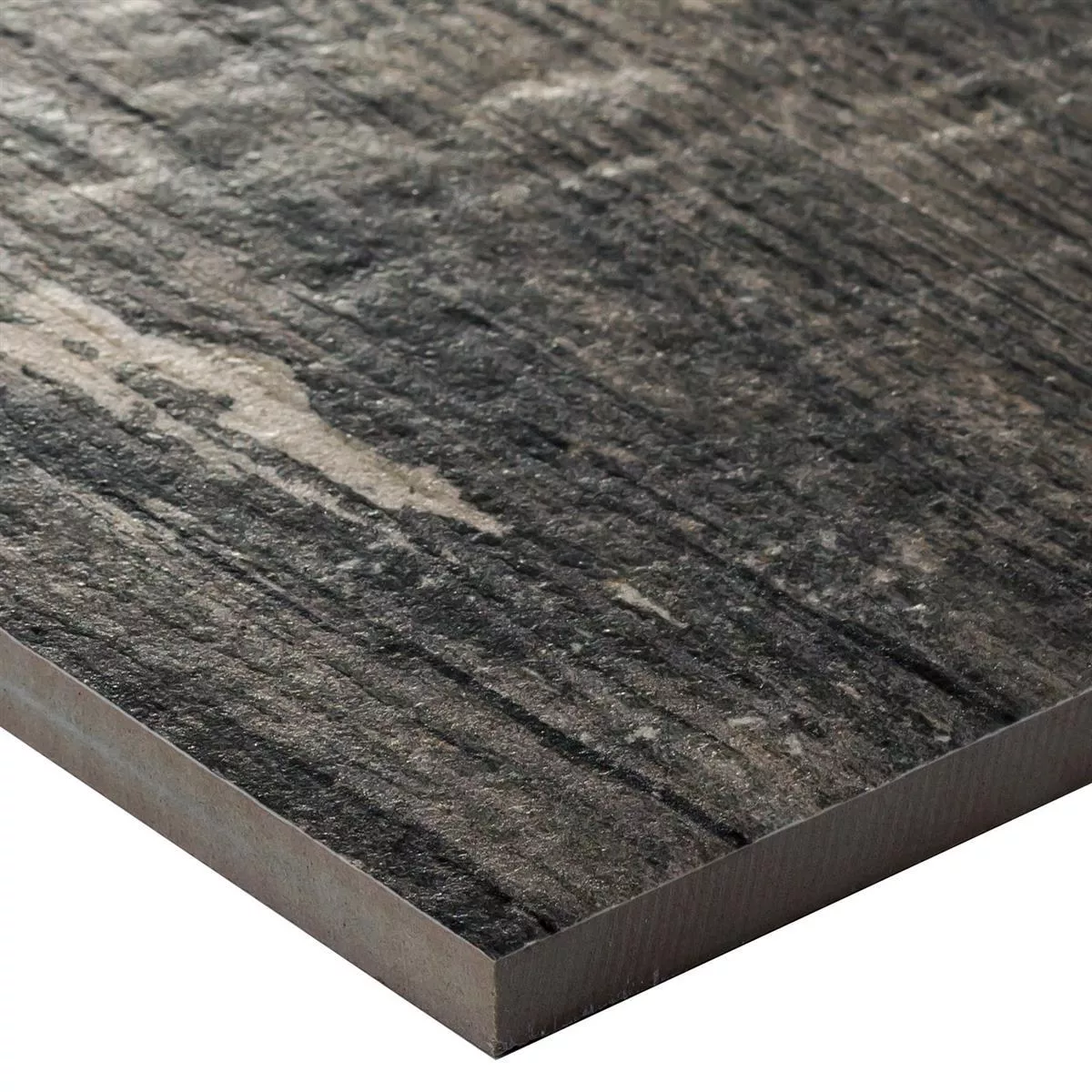 Sample Wood Optic Floor Tiles Mountain Gris 15x90cm