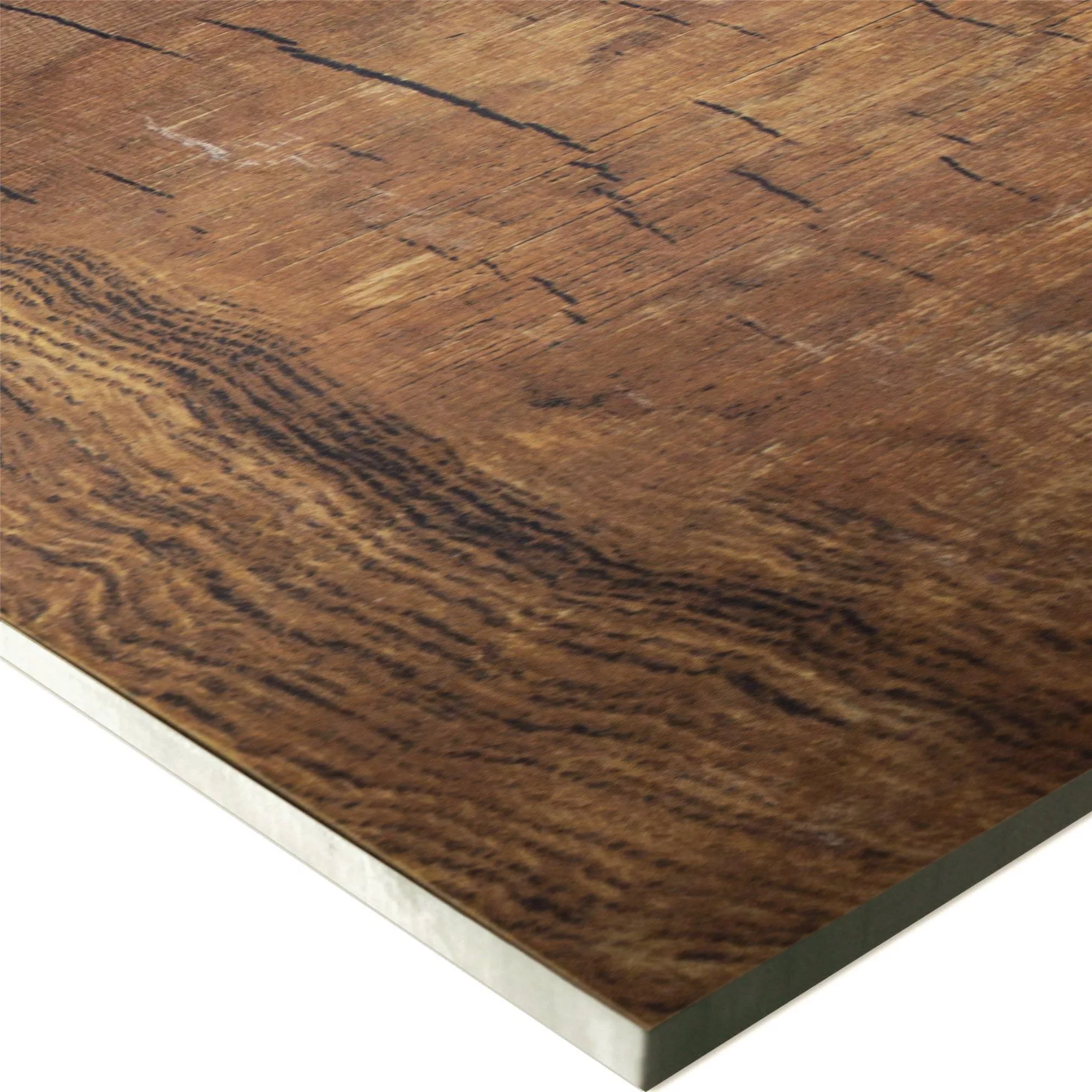 Sample Floor Tiles Herakles Wood Optic Brown 20x120cm