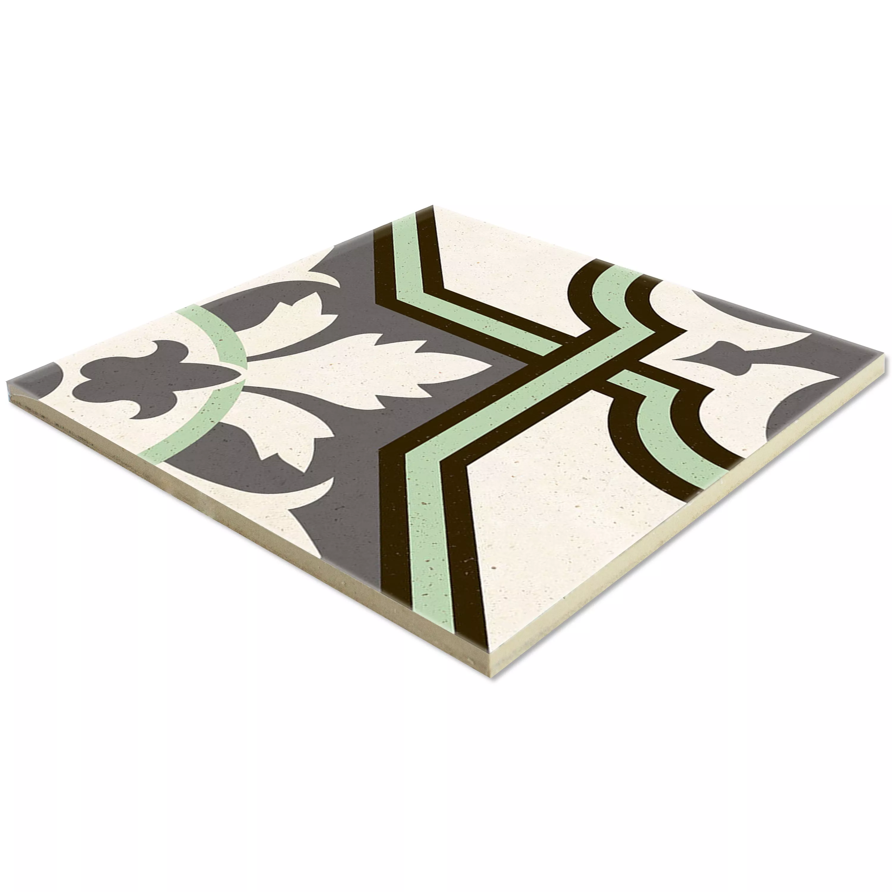 Porcelain Stoneware Tiles Bellissimo Green 22,5 x 22,5cm