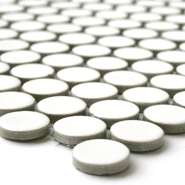 Mosaic Tiles Ceramic Drop White Uni Mosaic Tiles Ceramic Drop White Uni