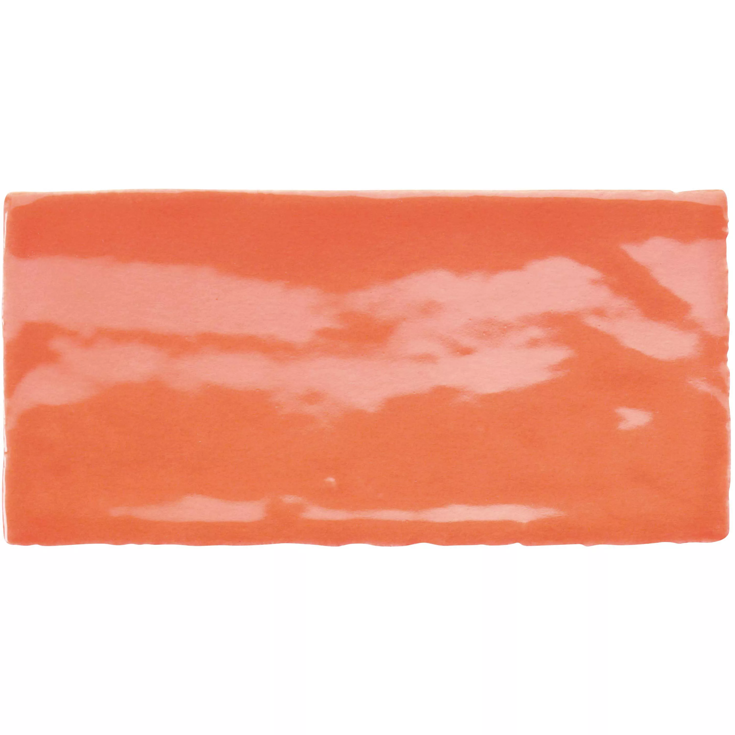 Wall Tile Algier Hand Made 7,5x15cm Orange Wall Tile Algier Hand Made 7,5x15cm Orange
