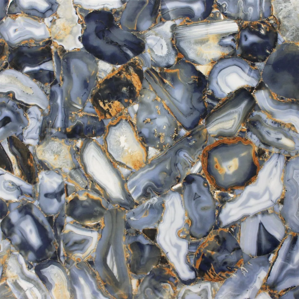 Floor Tiles Wilson Polished Blue 60x60cm