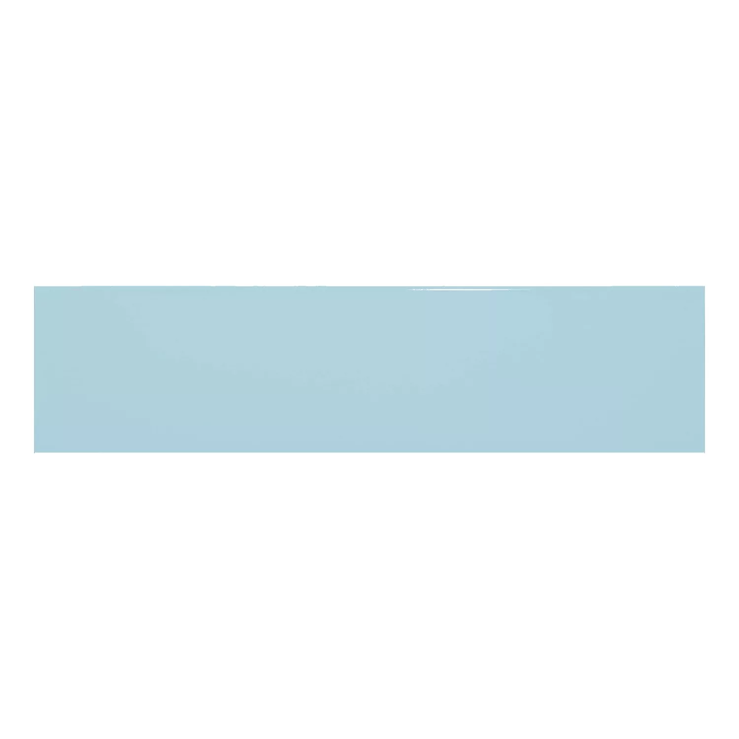 Metro tile Blue Glossy 7,5x30 cm Without Facet Swissland Piscina