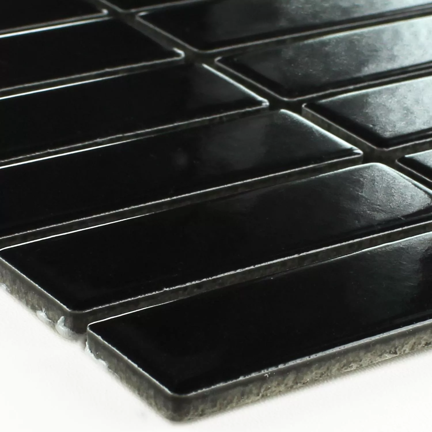 Mosaic Tiles Ceramic Black Sticks Mosaic Tiles Ceramic Black Sticks