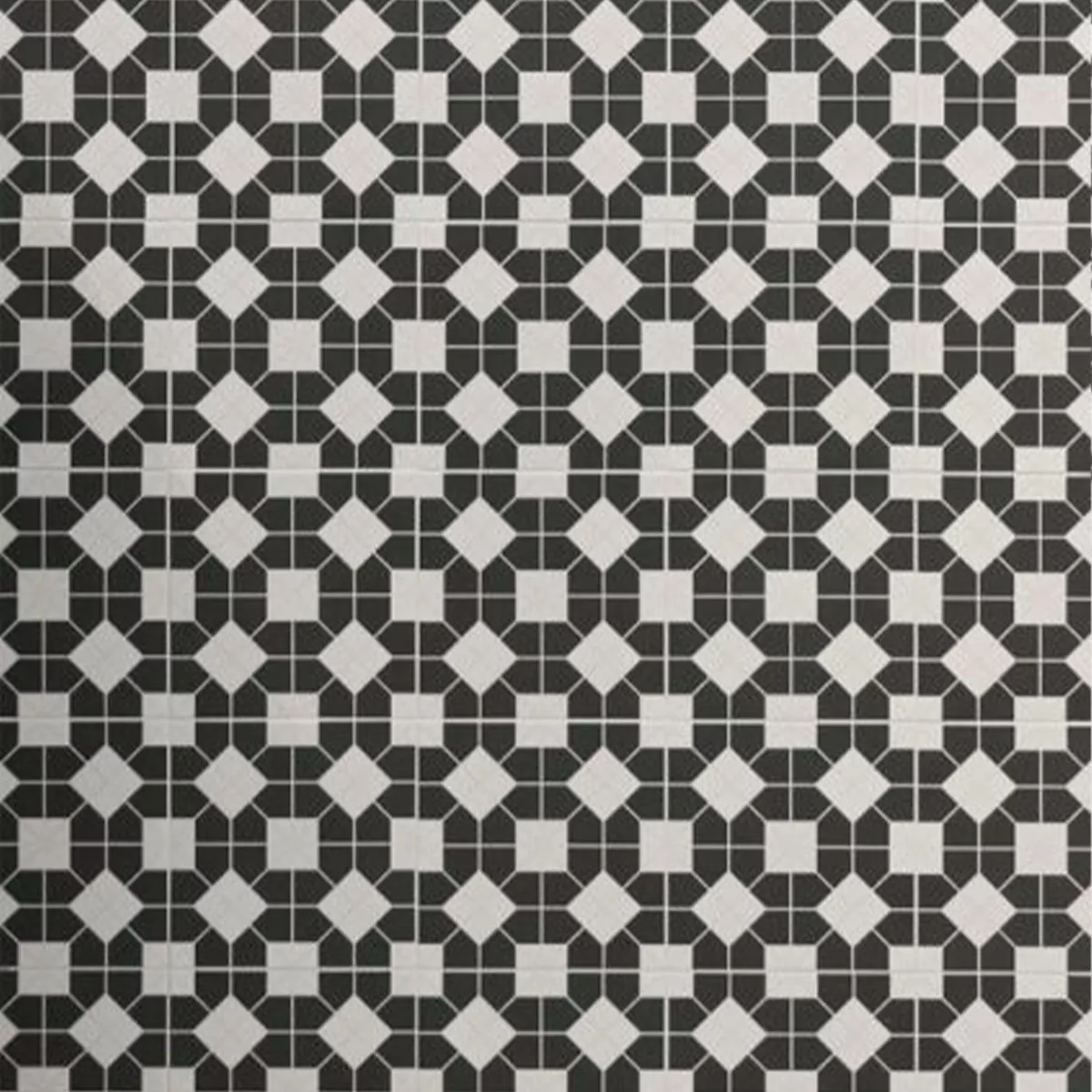 Porcelain Stoneware Tiles Murcia Black 22,5x22,5cm